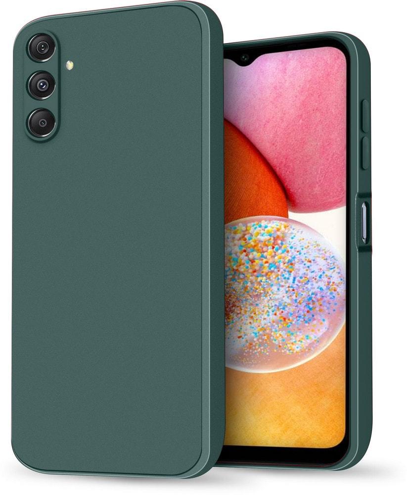 Силиконовый чехол HardCorner Samsung Galaxy M15 5G M156 (с микрофиброй) Green (38316-08)