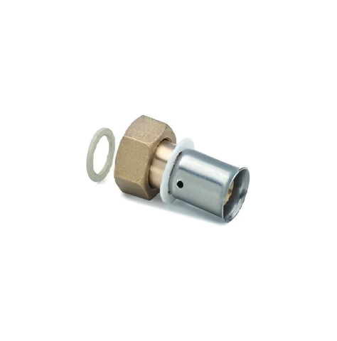 Муфта редукционная BLANSOL пресс с пресс-кольцом 20х1/2" ВВ (TK-MULPTHKRM2X12)