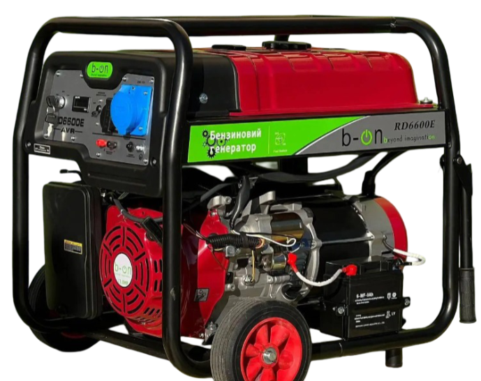 Генератор бензиновый B-ION RD6600E 6,0 кВт 230V 27 л 13 л.с. (31576023)