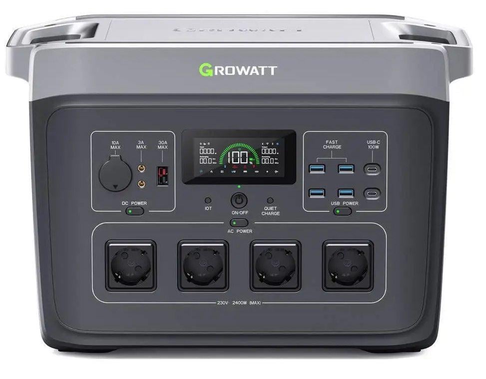 Зарядна станція Growatt INFINITY 2000 PRO 2048 Вт/год LiFePO