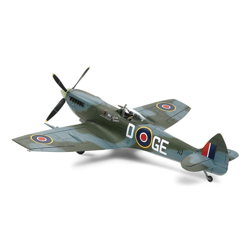 Сборная модель пластиковая Tamiya самолет 1:32 Spitfire Mk.XVIe