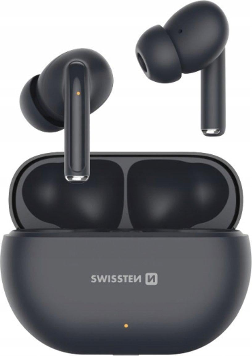 Навушники TWS SWISSTEN Pro Tune Black