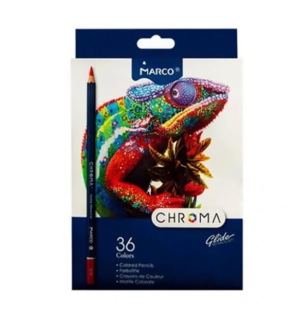Набор цветных карандашей Chroma Marco 36 цветов (MAR-8010-36CB)