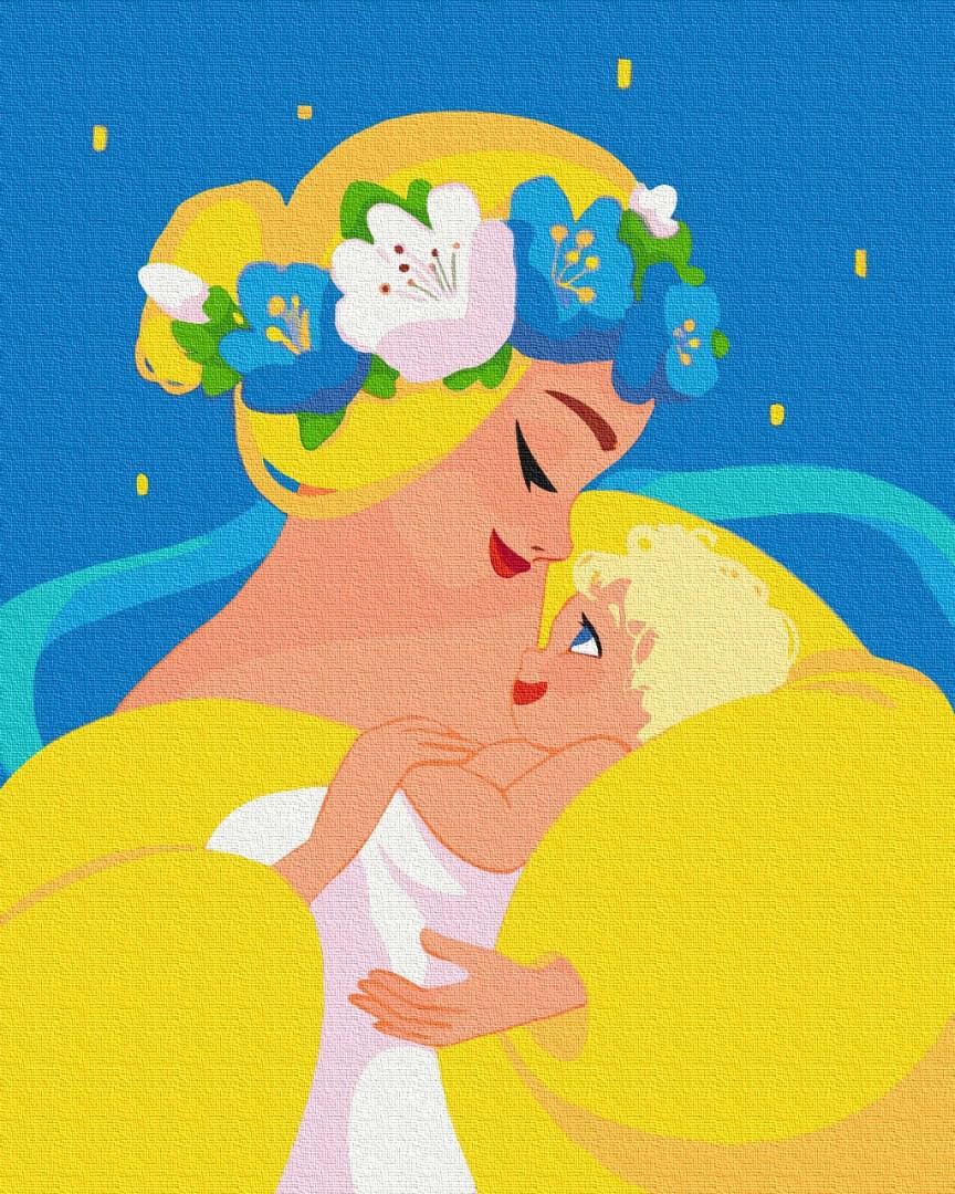 Картина по номерам Brushme Ненька Украина 40x50 см (BS53134)