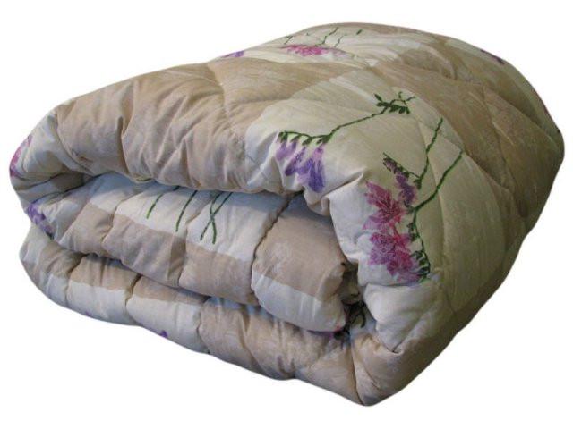 Одеяло из овечьей шерсти полуторное Лери Макс Gold Бежевый