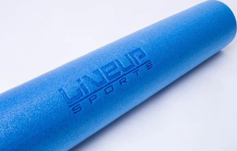 Ролик для йоги LiveUp YOGA FOAM ROLLER Сине-оранжевый (LS3764) - фото 3