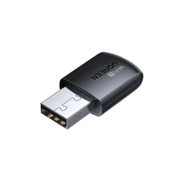 Адаптер сетевой Wi-Fi 6 UGREEN CM762 Black (AX900) - фото 2