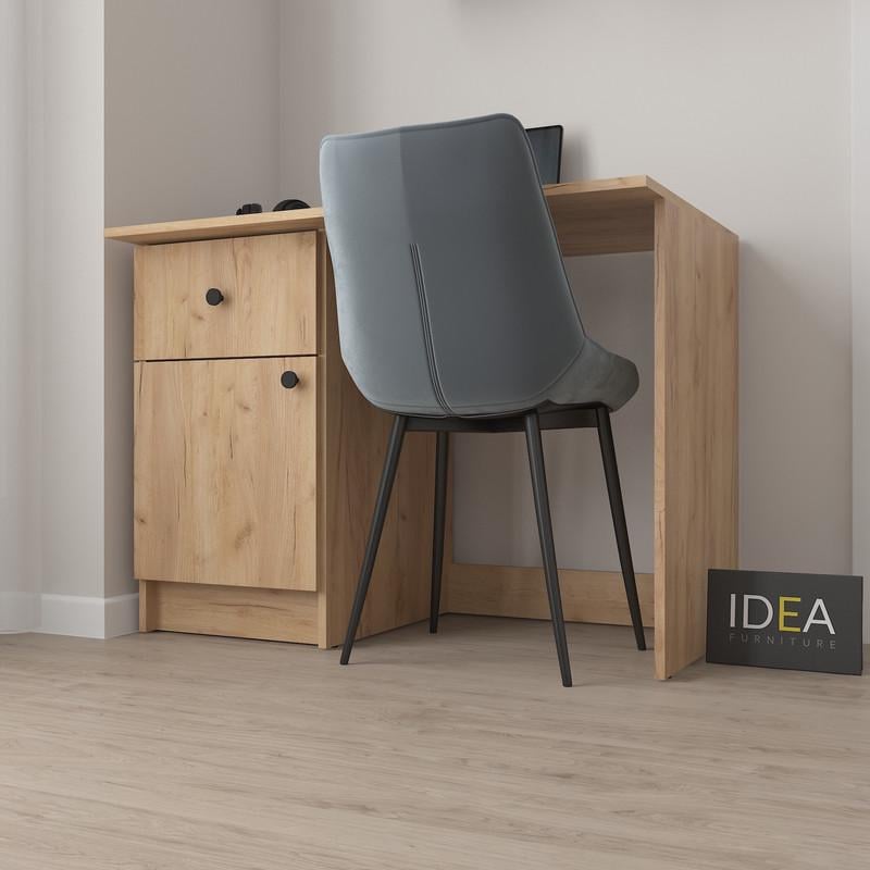 Письмовий стіл Idea Д-103 100 см Дуб Крафт (36147875)