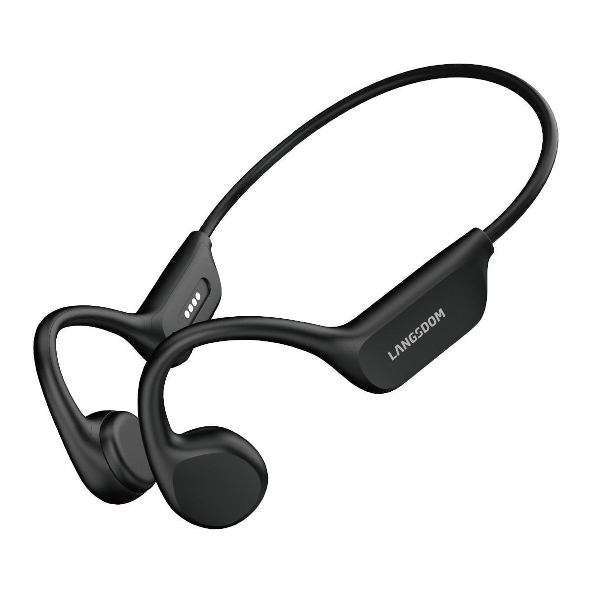 Наушники водонепроницаемые Langsdom BE17 Open Ear Sport с костной проводимостью для плавания и бассейна Наушники водонепроницаемые Langsdom BE17 Open Ear Sport с костной проводимостью для плавания и бассейна