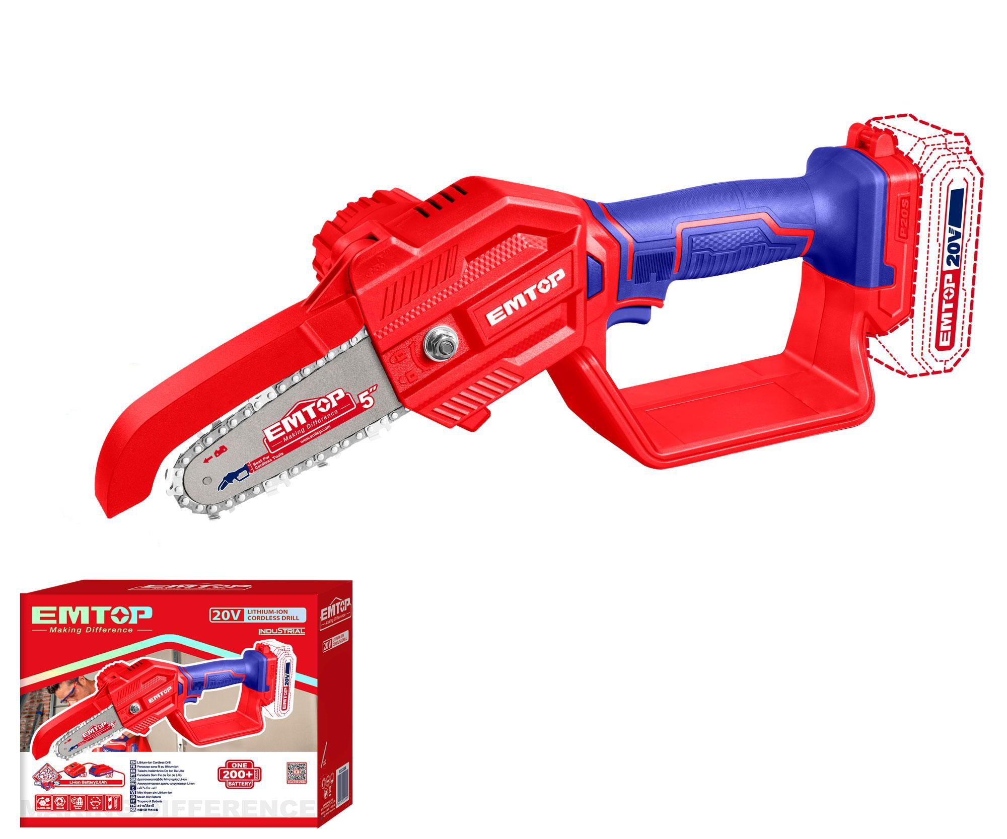 Минипила аккумуляторная EMTOP ELGA2058 без АКБ и ЗП