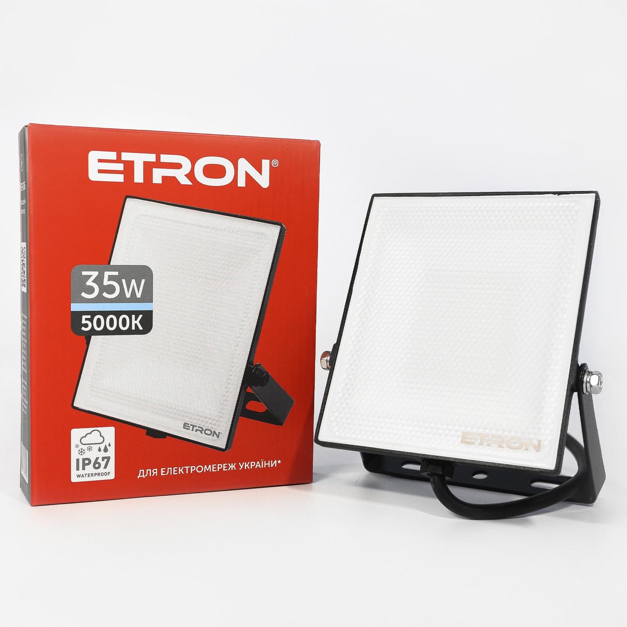 Прожектор ETRON Spotlight 1-ESP-206 35W 5000 К Прожектор ETRON Spotlight 1-ESP-206 35W 5000 К