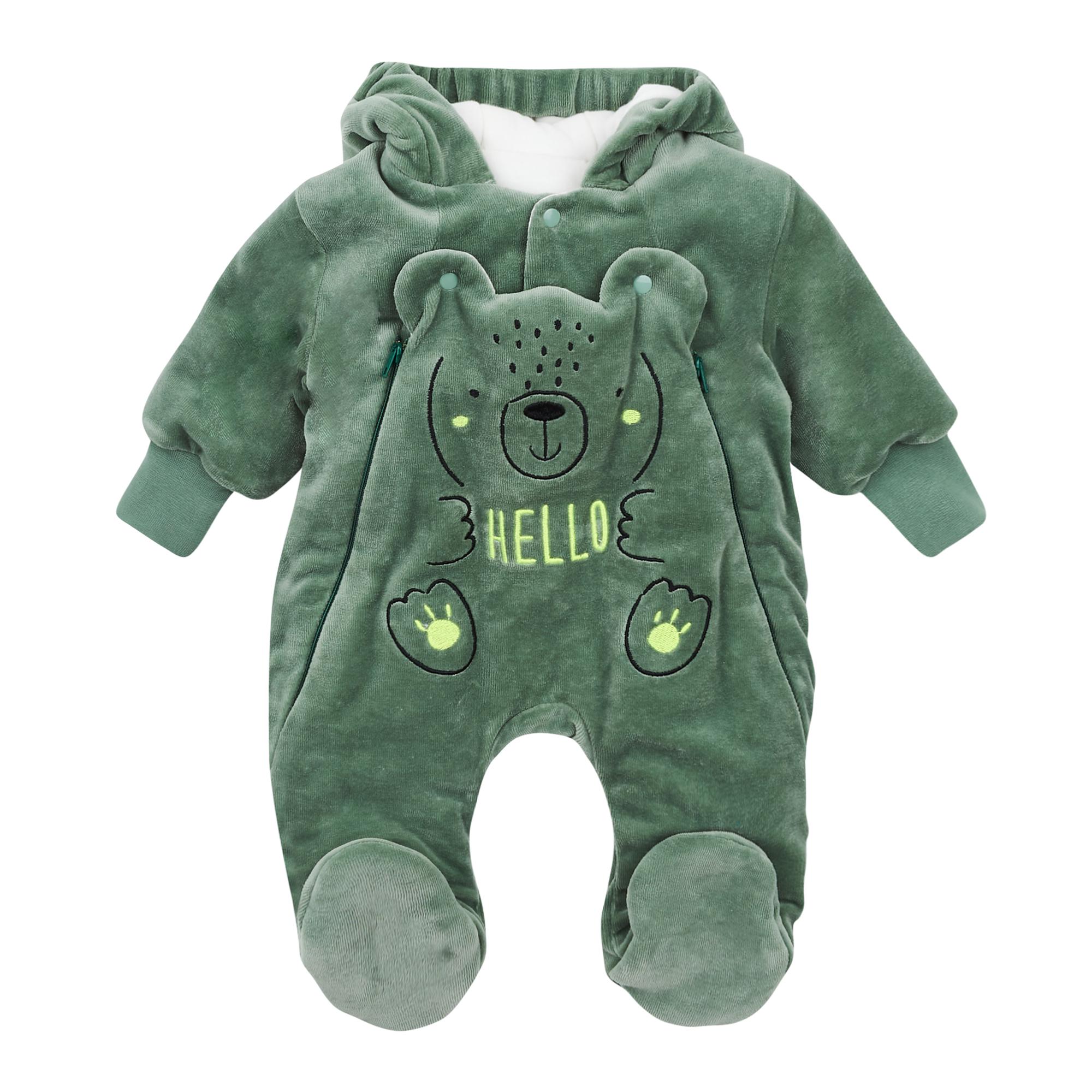 Комбинезон детский демисезонный ЛяЛя на хлопке 56 см (8ВЛ061) - фото 6