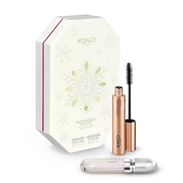 Подарунковий набір косметики Kiko Milano Snow-Kissed Holiday Mountain Buddies Make up Gift Set 2 од. (37917562)