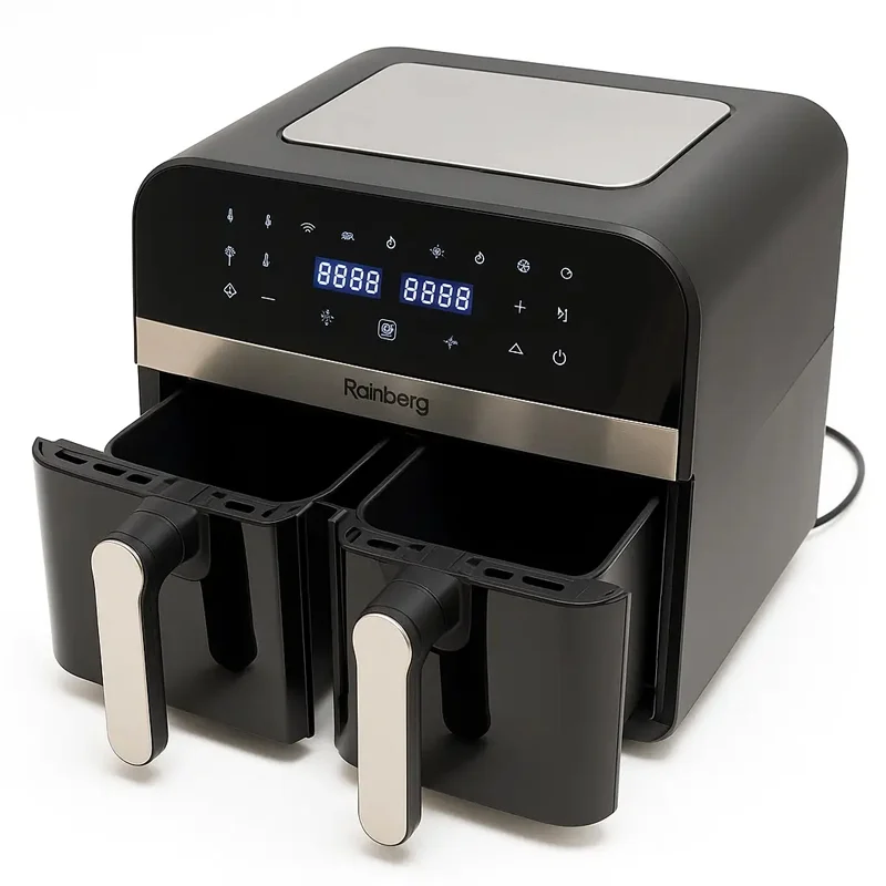 Мультипечь-аэрогриль Rainberg 4200 Вт 13 л Черный (RB-2290) - фото 3 Мультипечь-аэрогриль Rainberg 4200 Вт 13 л Черный (RB-2290) - фото 3