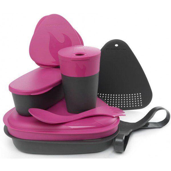 Набор посуды Light My Fire Mealkit 2.0 Fuchsia (LMF-MK2F)