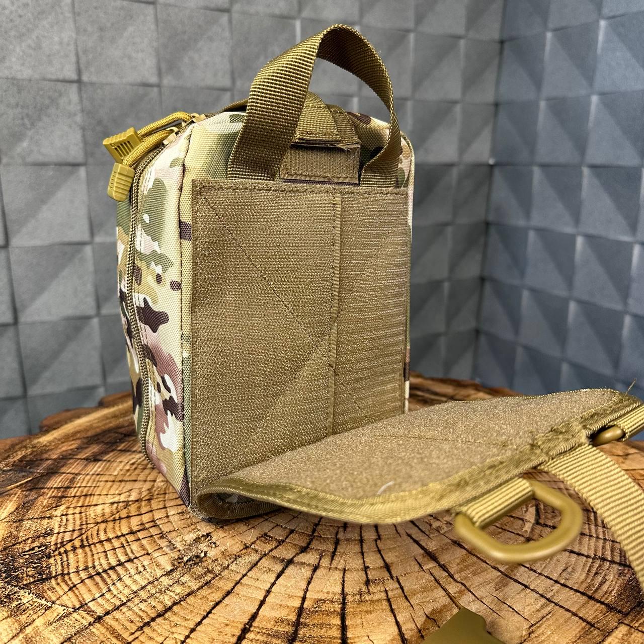 Подсумок для аптечки быстрого сброса стандарт НАТО Мультикам - фото 5 Подсумок для аптечки быстрого сброса стандарт НАТО Мультикам - фото 5