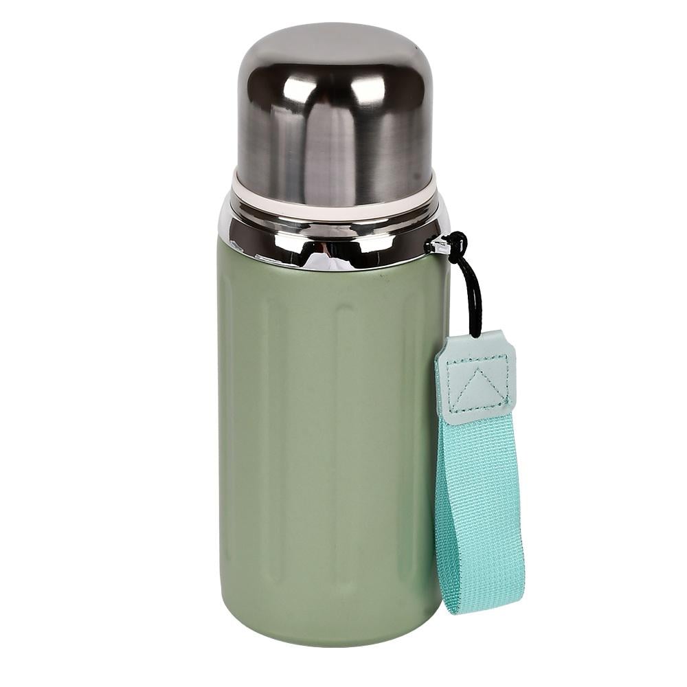 Термос з нержавіючої сталі з кришкою-чашкою 600 мл Green (32848787)