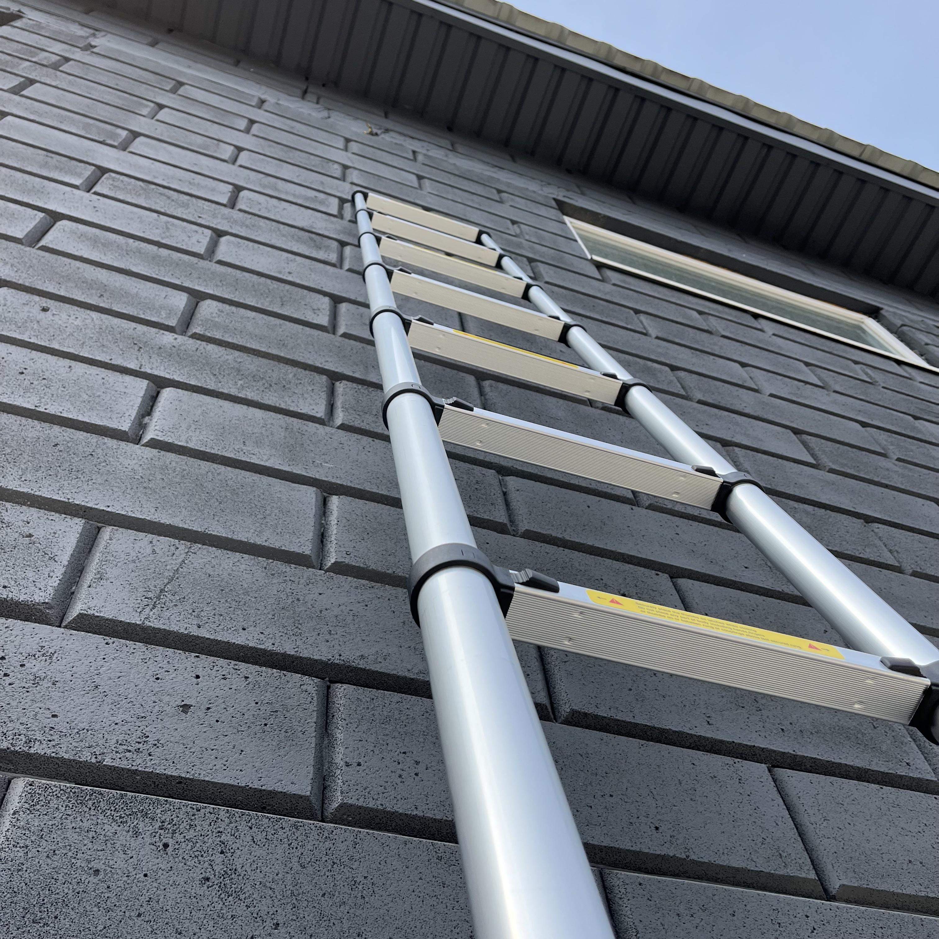 Лестница профессиональная телескопическая 16 ступеней 6 м - фото 7 Лестница профессиональная телескопическая 16 ступеней 6 м - фото 7