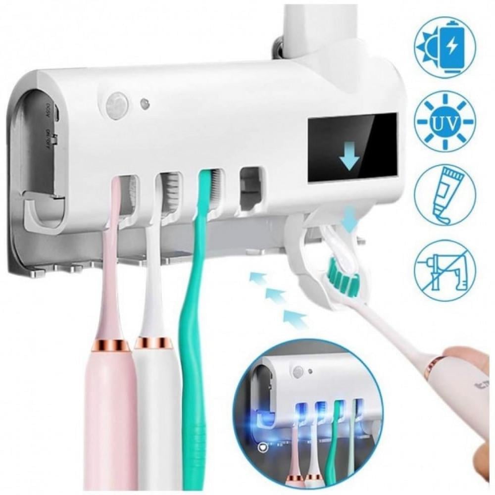 Диспенсер для зубної пасти та щіток Toothbrush sterilizer W-31 - фото 2