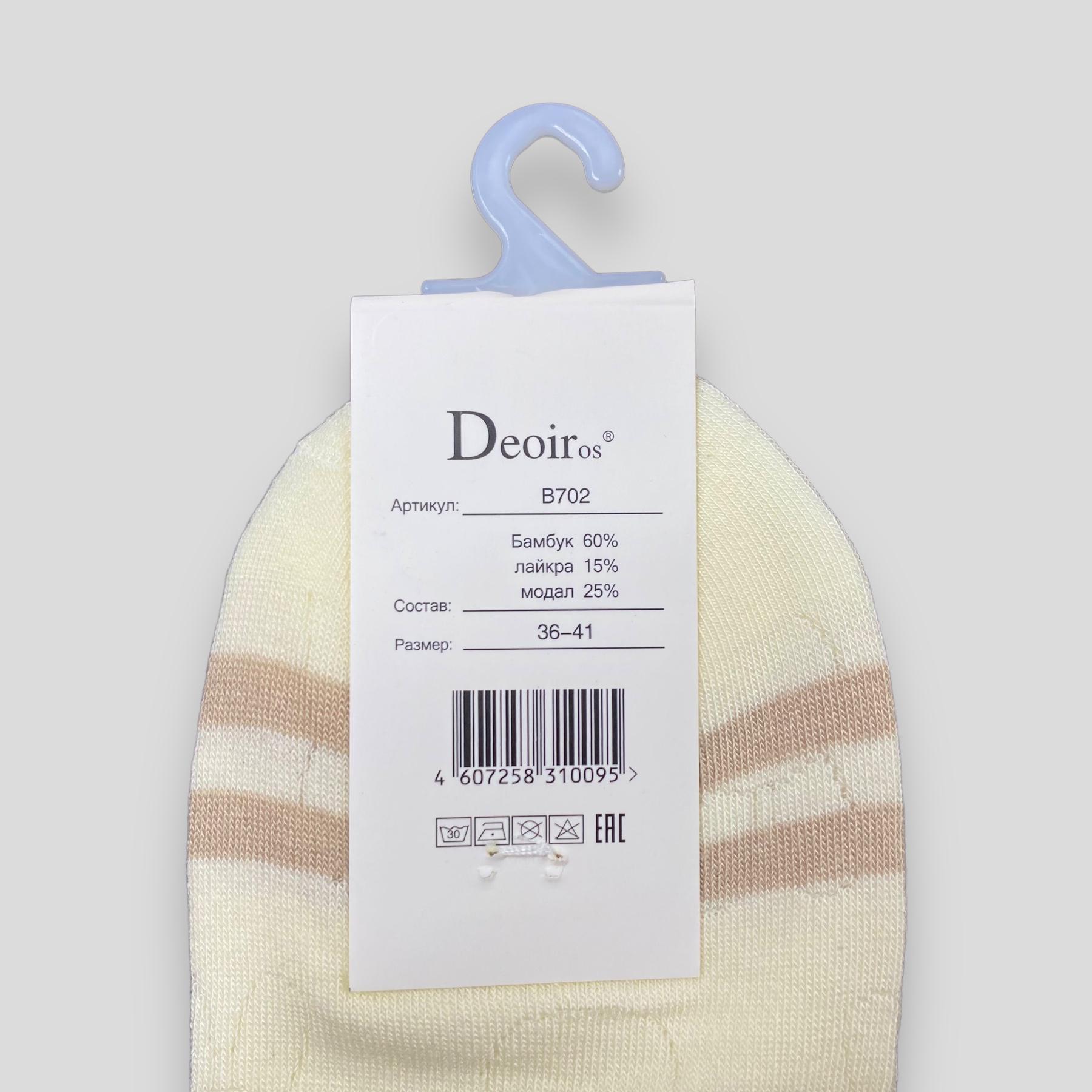 Носки женские Deoiros в сеточку 5 пар р. 36-41 (B702/5p) - фото 3 Носки женские Deoiros в сеточку 5 пар р. 36-41 (B702/5p) - фото 3