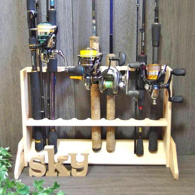 Органайзер для вудок із дерева Болонь 9 Бланже (РИБ-091301)