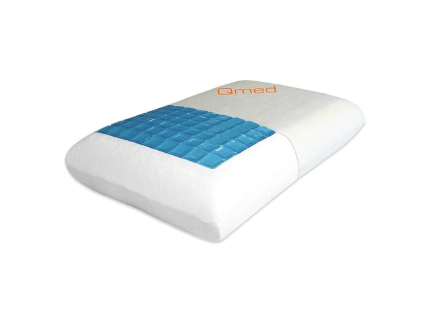 Подушка ортопедическая Qmed Comfort Gel Pillow Memory Foam 60x40 см Белый (29897693)