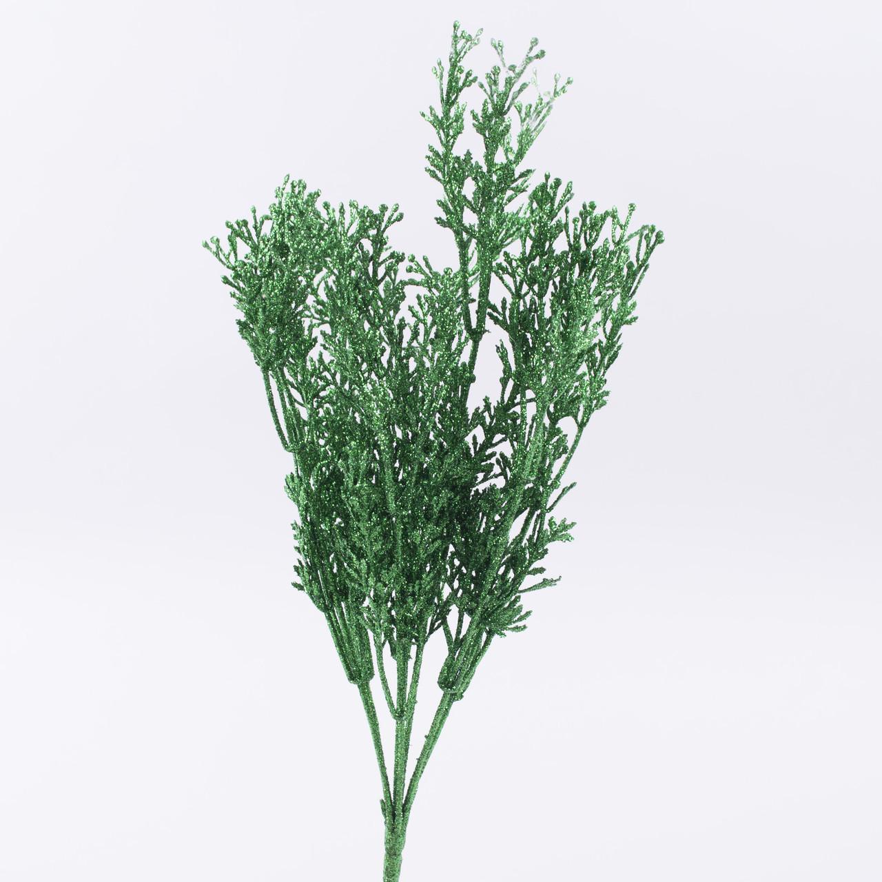 Букет Эвкалипт глитер Темно-зеленый (1509-1)