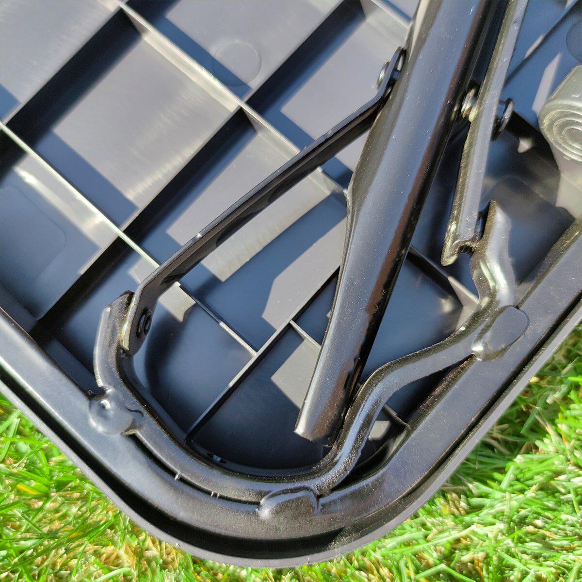 Стіл і 4 стільця складані Чорний (SW-00001541) - фото 9