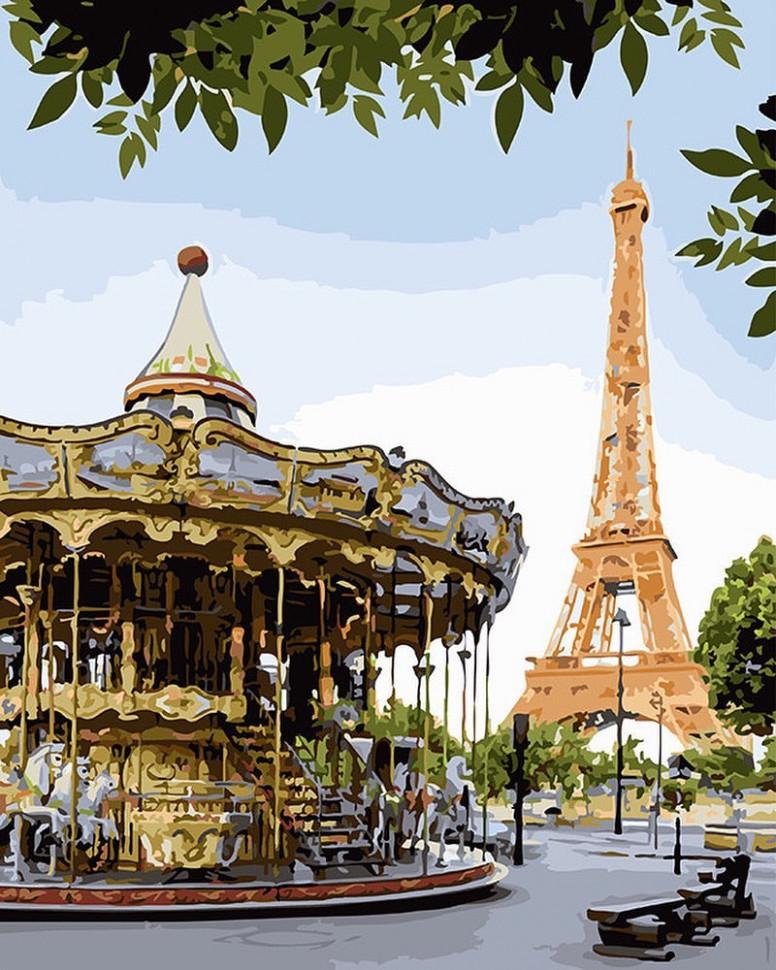 Картина по номерам Brushme Веселый Париж (GX26731)