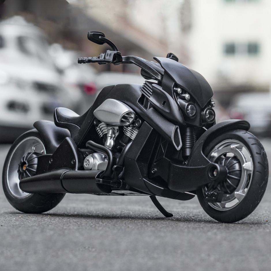 Іграшковий мотоцикл металевий TK Group Travertson V-REX 1:12 для дітей звук/підсвітка/амортизація (28443801) - фото 2 Іграшковий мотоцикл металевий TK Group Travertson V-REX 1:12 для дітей звук/підсвітка/амортизація (28443801) - фото 2