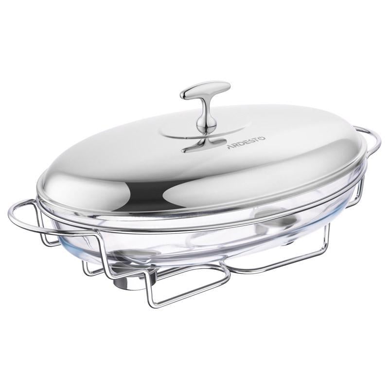 Мармит овальный Ardesto Mars 3 л Black (AR2414FW)