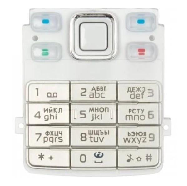 Клавіатура для Nokia 6300 White (000015219)