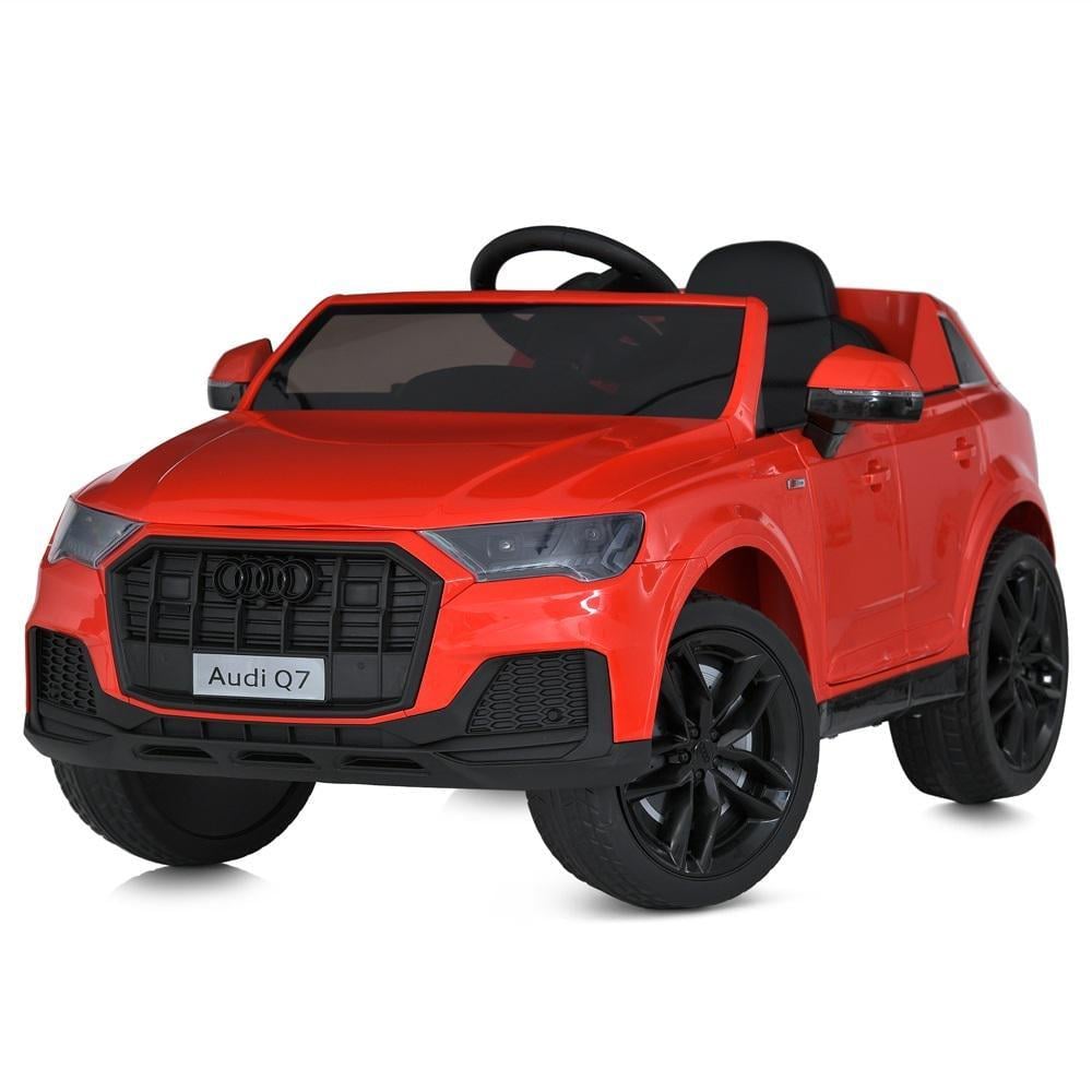 Дитячий електромобіль Bambi джип Audi Q7 M 5796EBLR Червоний - фото 1 Дитячий електромобіль Bambi джип Audi Q7 M 5796EBLR Червоний - фото 1