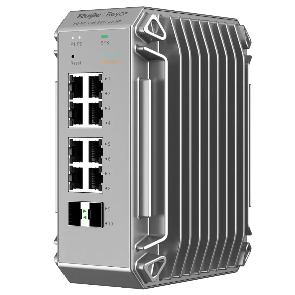 Комутатор 10 портів керований Ruijie RG-NIS3100-8GT2SFP-HP (2863456245)