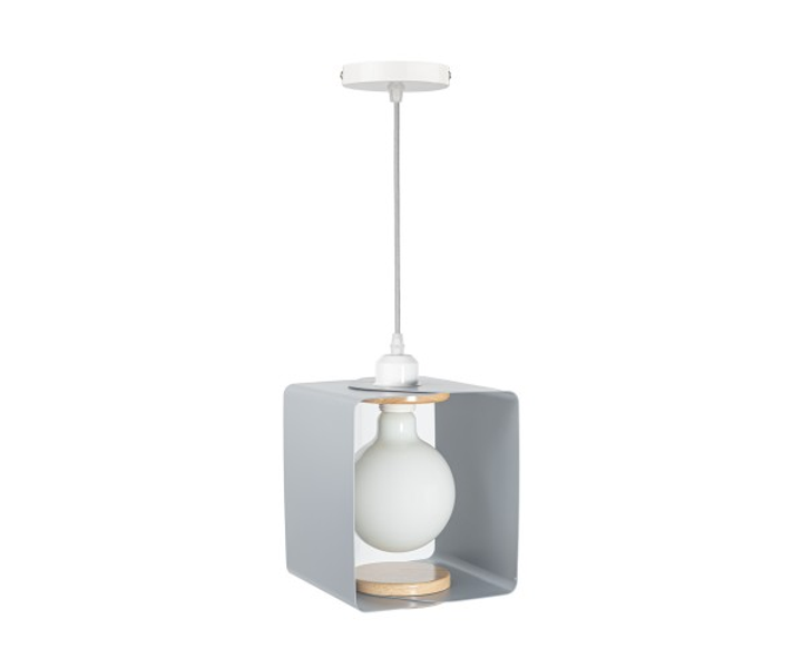 Подвесной светильник BoxLamp Gray (PL-0001127 M/GRAY)