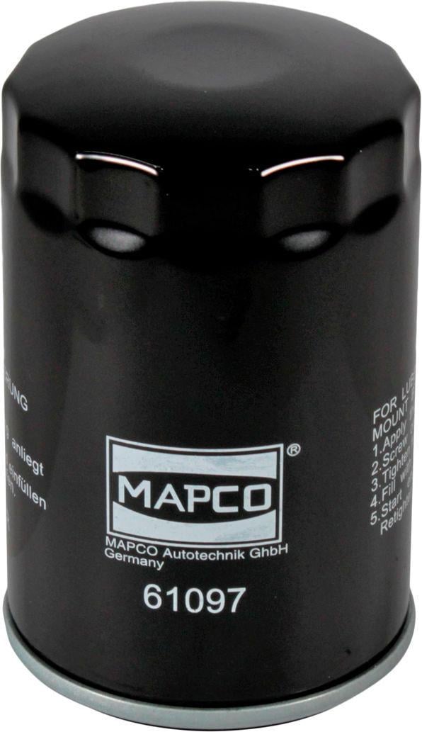 Фильтр масляный MAPCO VW Caddy I с 82-92 г.в. 1,5/1,6/1,8 61097