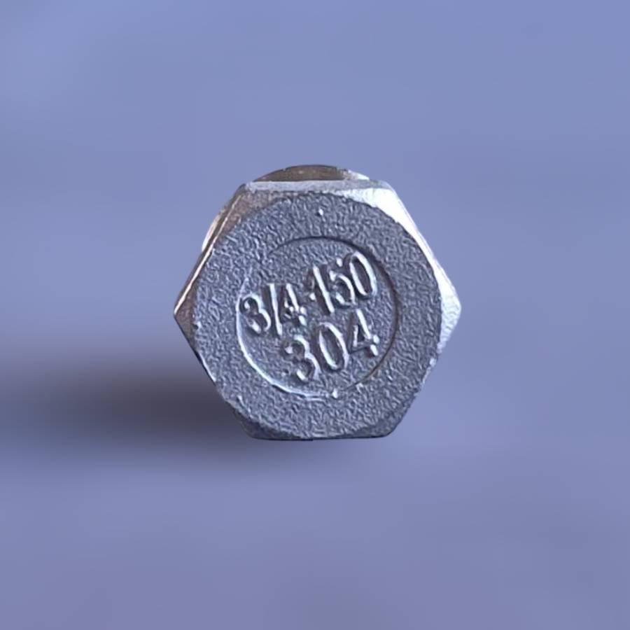 Заглушка різьбова шестигранна DN20 BSPP н/ж сталь AISI304 Class-150 зовнішня різьба 3/4" (29203085) - фото 4 Заглушка різьбова шестигранна DN20 BSPP н/ж сталь AISI304 Class-150 зовнішня різьба 3/4" (29203085) - фото 4