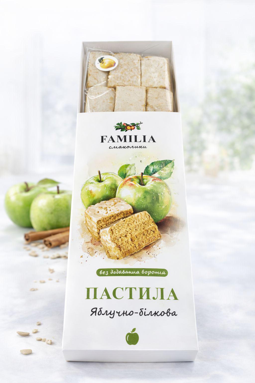 Пастила Familia Яблучно-білкова 167 г (2020812010736)