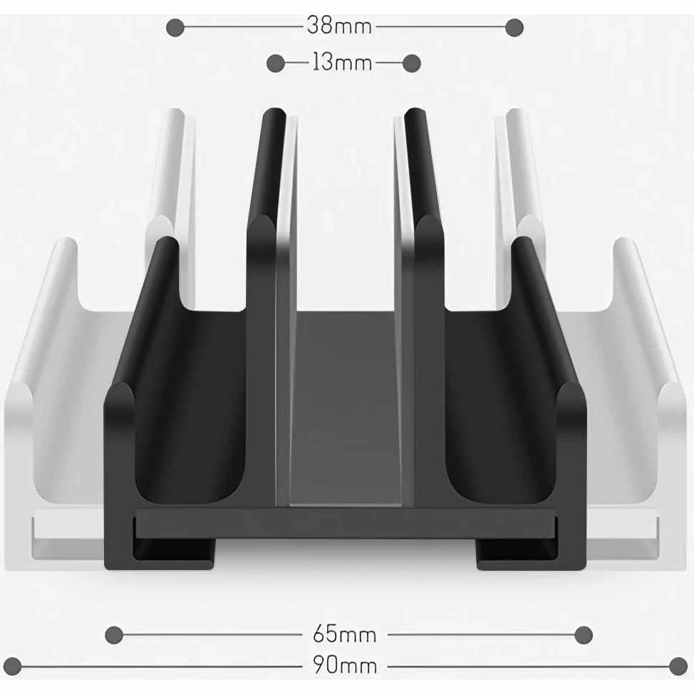 Подставка для ноутбука OfficePro LS580B вертикальная алюминий Черный (29924953) - фото 5 Подставка для ноутбука OfficePro LS580B вертикальная алюминий Черный (29924953) - фото 5
