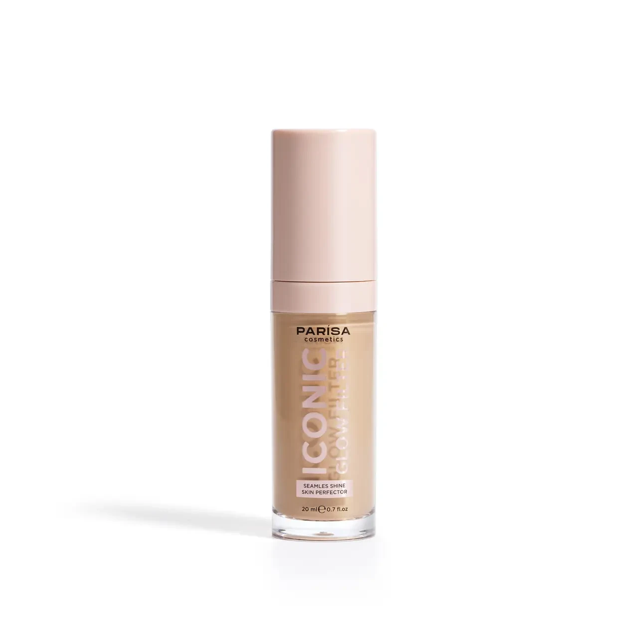 Тональная основа-флюид с эффектом сияния PARISA COSMETICS Iconic Glow Filter GFP2406 тон 605 Rosy Light - фото 1 Тональная основа-флюид с эффектом сияния PARISA COSMETICS Iconic Glow Filter GFP2406 тон 605 Rosy Light - фото 1