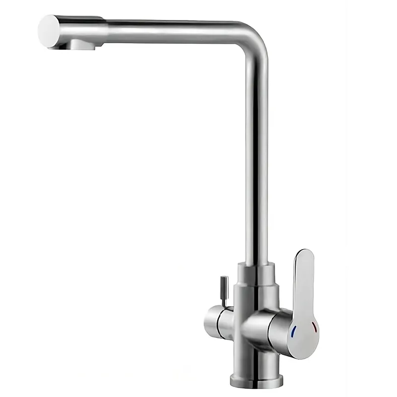 Смеситель для кухни Zerix DAX-021 с выходом для питьевой воды (ZX4826)