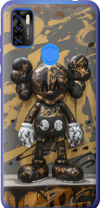 Чехол на ZTE Blade A7S 2020 Bronze kaws (6097u-2454-42517)