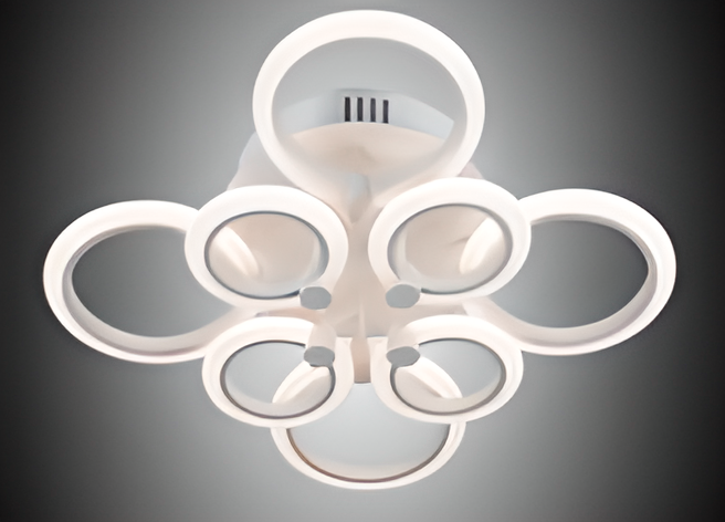 Люстра светодиодная Sirius G 1813-4 4 160 W акриловая