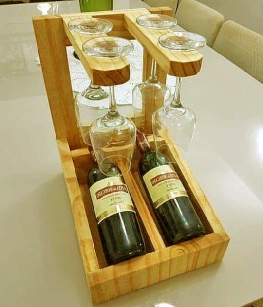 Полка для вина настольная Стими Карри (Впс-006503)