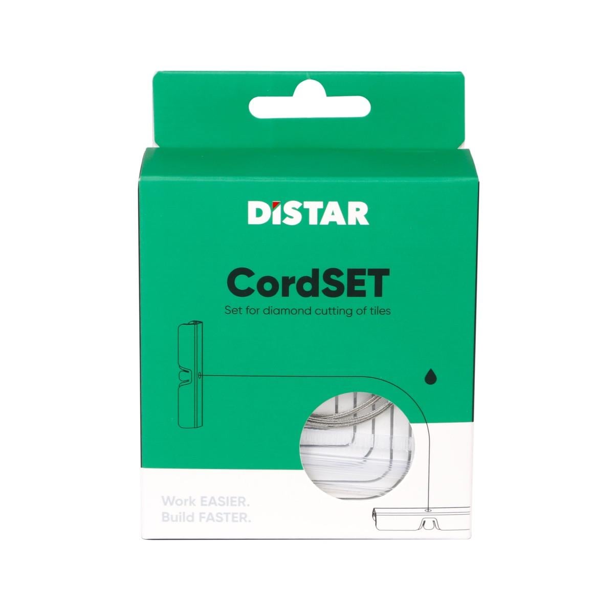 Набор для радиусной резки алмазной струной керамогранита Distar CordSET (71419034039)