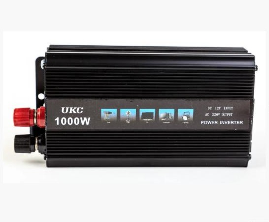 Автомобильный инвертор преобразователь напряжения 1000 W SSK AC/DC 24 V Черный - фото 3