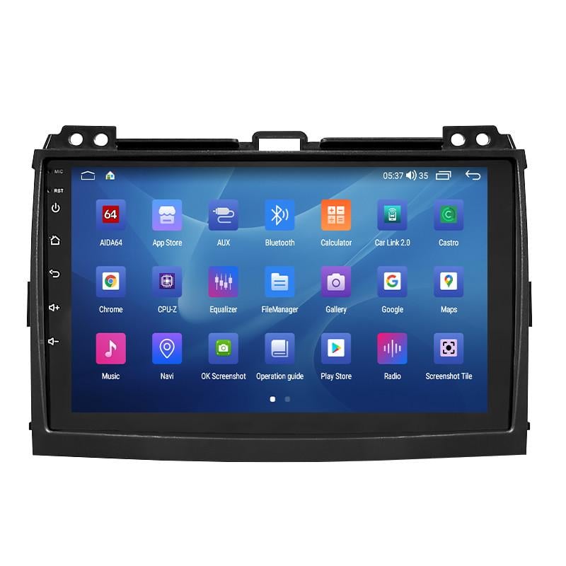 Автомагнитола штатная Lesko 4G/CarPlay/GPS/Wi-Fi для Lexus GX I 2002-2009 IPS 2/32Gb 9" (1847117546) - фото 2