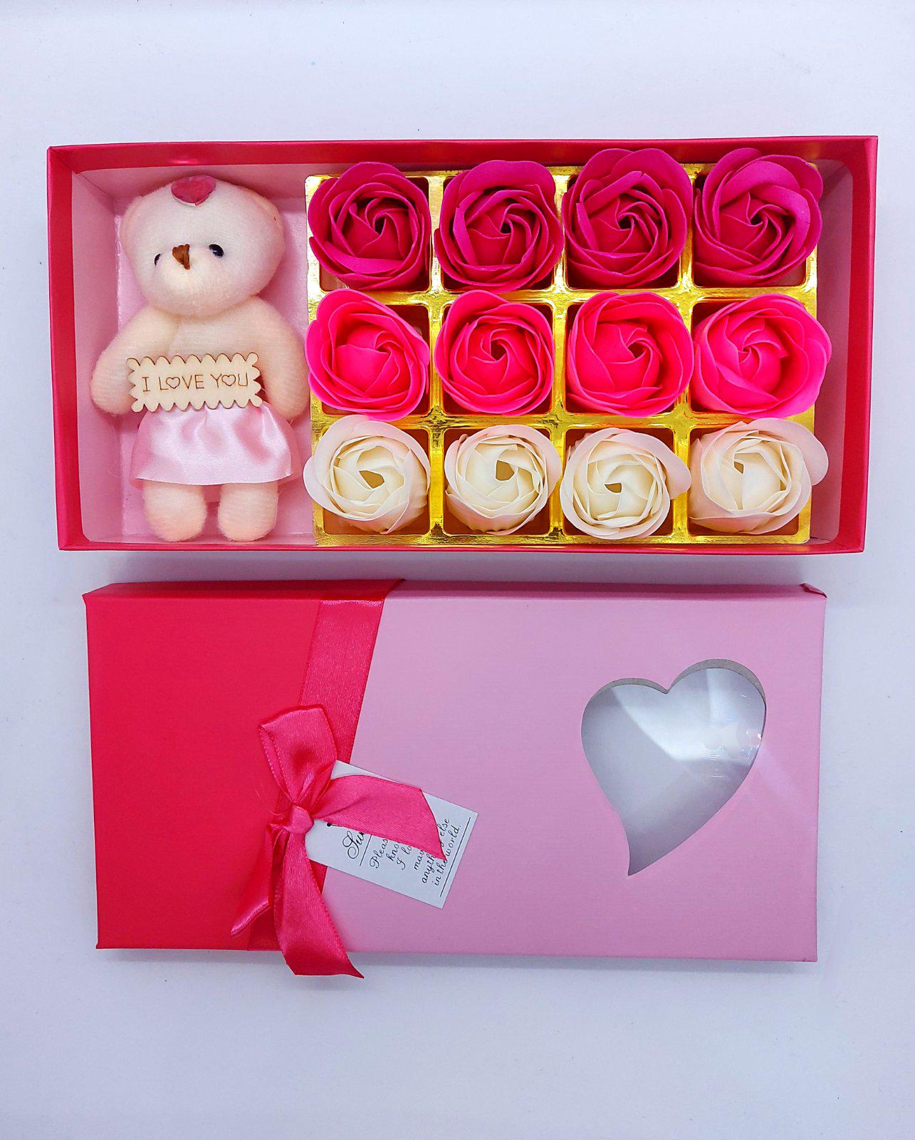 Розы ароматические из мыла 10 шт. Красный