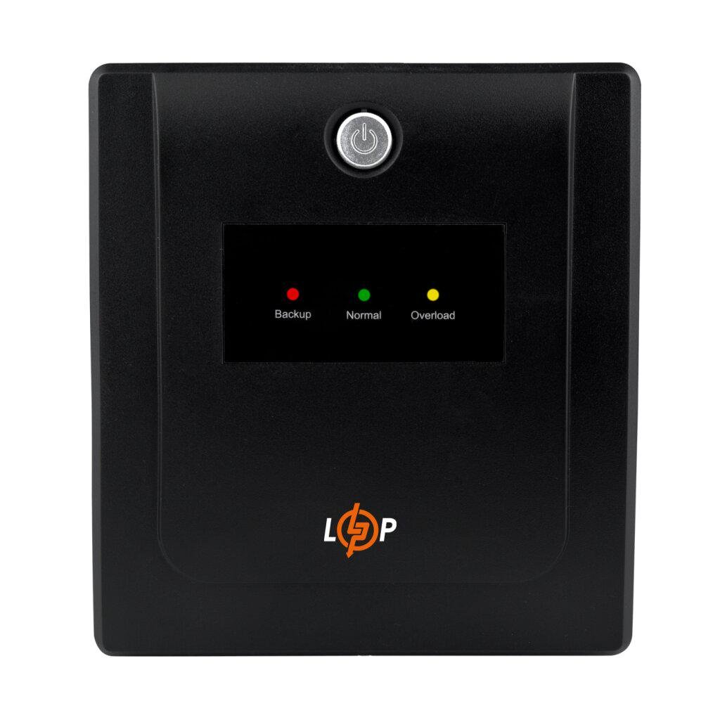 Источник бесперебойного питания LogicPower LPM-U1100VA-P вход 145-290 В пластиковый корпус LED-дисплей 770 Вт 1100 ВА (615128)