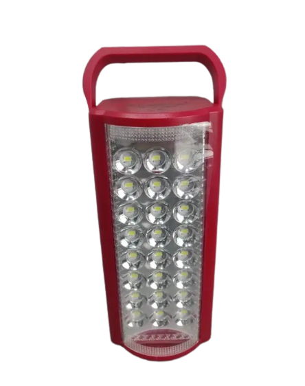 Фонарь переносной Almana KP-6324 с USB 24 LED с повербанком Красный (547569670) - фото 12